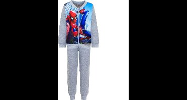 Marvel Spiderman joggingpak / trainingspak - 2-delig - grijs - maat 92/98 (3 jaar)
