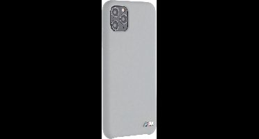 Grijs hoesje BMW - Backcover - Silicone - iPhone 11 Pro Max - Logo M - BMHCN65MSILGR