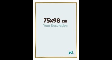 Your Decoration - Fotolijst 75x98 cm - Kunststof - Goud - Annecy