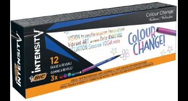 BIC Intensity fijnschrijver Meerkleurig 12 stuk(s)