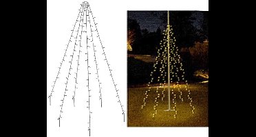 Valetti Vlaggenmast Verlichting - 800cm - 400 LED's