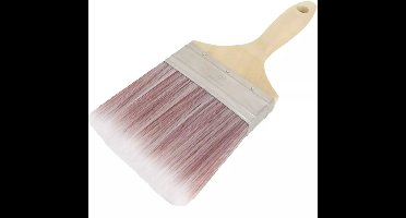 Benson Platte kwast - 10 cm - Acrylvezels - Geschikt voor verf op waterbasis