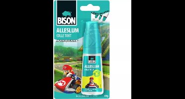 Bison Alleslijm - 40 gram - Solventvrij - Precieze applicatie - Geschikt voor diverse materialen