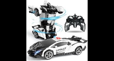 ApexArte® RC Auto Volwassenen - Bestuurbare Auto voor Buiten - Offroad - Zwart en Wit