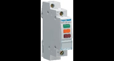 Hager SVN129 HAGER LED MOD.RD/GRN/BL 230VAC