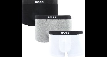 BOSS Korte Boxershorts One 3-Pack Multicolour - Maat XL - Heren