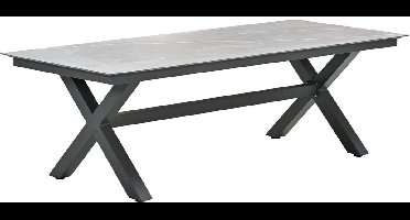 Garden Impressions Marbella Tuintafel Sicilian Grey - 240x100 cm