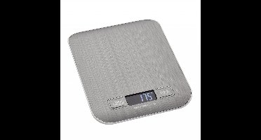 TFA Dostmann AMARETTI Keukenweegschaal Digitaal Weegbereik (max.)=10000 g Zilver 140 x 180 x 20