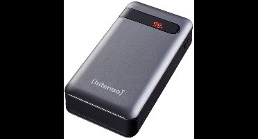 (Intenso) Powerbank PD20000 - 20000 mAh - Power Delivery - Quick Charge - antraciet