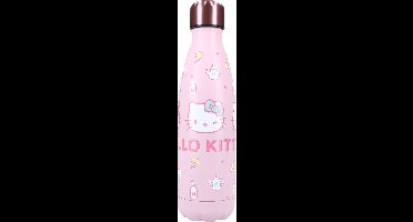 Hello Kitty Thirsty For More Drinkfles - Roze - 700ml - Schoolbeker
