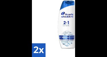 Head & Shoulders - 2in1 Anti-Roos Shampoo & Conditioner - Classic - 270 ml - Voordeelverpakking - 2 stuks