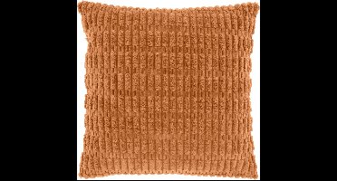 CEDRO - Sierkussen - 45x45 cm - Ribmotief - Sandstone