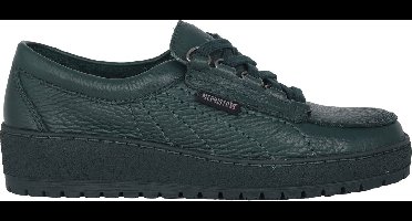 Mephisto Lady - dames veterschoen - Groen - maat 35.5 (EU) 3 (UK)