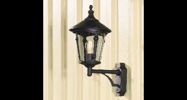 Konstsmide 571-750 wandverlichting Geschikt voor buitengebruik Zwart, 25 jaar anticorrosiegarantie!