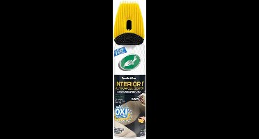 Turtle Wax GL Interior 1 - Droogschuimformule - Bestrijdt vuil en onaangename geuren – Voor autobekleding of ander textiel – Met makkelijke borstel - 400ml