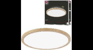 LED-paneel Atria Shine Backlight IP44 rond 293mm 16W 1600lm 4000K Houtlook