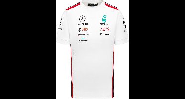 Mercedes AMG Petronas 2023 White Driver T-Shirt