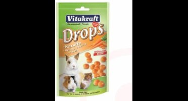 Vitakraft Worteldrops Knaagdiersnoepjes - 75 gr