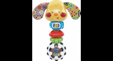 VTech Baby Puppy Rammelaar - Interactief Baby Speelgoed - Voor Jongens & Meisjes -3 tot 36 Maanden