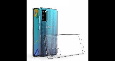 Hoesje Geschikt Voor Samsung Galaxy S20 Hoesje TPU Back Cover - Transparant