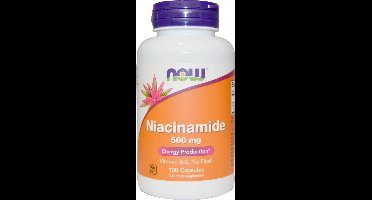 NOW Foods - Niacinamide 500mg - 100 capsules