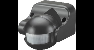 Q-LINK Bewegingsmelder 180° IP44 zwart