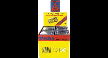 Wicke Ammorces knalpatronen strip - 200x plaffertjes voor speelgoedwapens - Voor knal fopartikelen en raketjes 1 shots