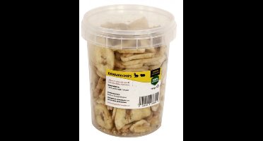 Utopia Banaan Chips 150 Gr - Gedroogde Fruitsnack voor Knaagdieren - 100% Natuurlijk, Hersluitbare Verpakking