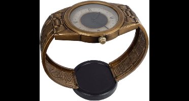 Gifts Amsterdam Klok 73x41.5x66 cm antiekgoudkleurig