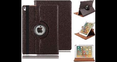 Ntech Hoes geschikt voor Apple iPad iPad Air (2019) 10.5 Draaibare Hoes - Bruin