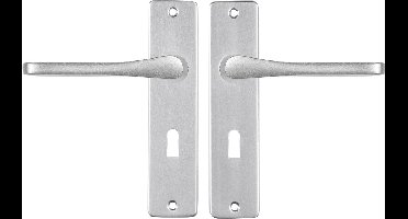 Starx Deurklink Aluminium – Deurbeslag – Deurschild met Sleutelgat (SL56) – Deurklink Vlinder