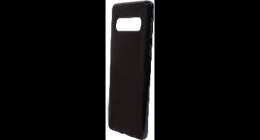 Mobiparts hoesje geschikt voor Samsung Galaxy S10 - Zacht TPU - Schokabsorberend TPU - Grip Coating - Zwart