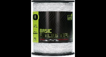 Zoneguard Afrasteringslint - 200 m - Afrastering - Gebruiksvriendelijk - Weerbestendig Draad - Wit - 10 mm