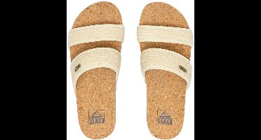 Reef Slippers Cushion Vista Hi CJ5936 Wit / Bruin-38.5