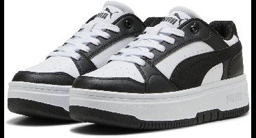PUMA Rebound Femme Low Dames Sneakers - Puma White-Puma Black