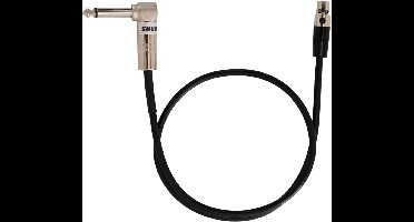 Shure WA 304 Instrumentenkabel 0,75 m - Accessoire voor draadloze systemen