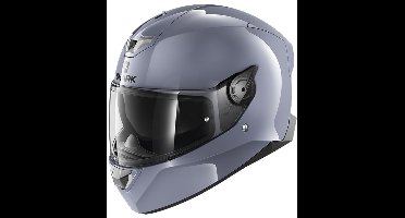 SHARK SKWAL 2.2 BLANK Motorhelm integraalhelm Zilver Nardo - Maat S