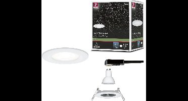 LED-inbouwlamp Nova star IP44 rond 78mm GU10 6,5W 470lm 230V 4000K Wit mat