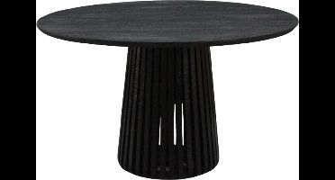 Old Inn - Eettafel Sevilla Rond Zwart 150cm