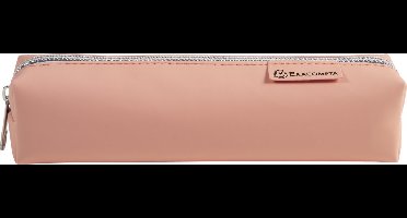 Exacompta 6x Pennenetui vierkantig Aquarel in PU - 22,5x5cm - Geassorteerd - 52580E