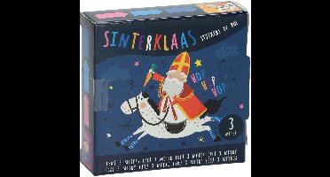 Stickers op Rol 3m Sinterklaas | Schoencadeau | Sint-tip | Kerst-tip