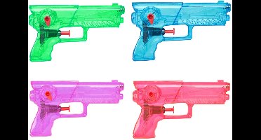 Splash Waterpistool Transparant, 2st.