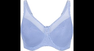 Hunkemöller Dames Lingerie Niet-voorgevormde minimizer beugel bh Nina - Blauw - maat C70