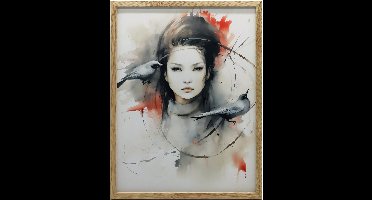 Muurposter Stilte In Dans Zonder Lijst 70X100 Cm