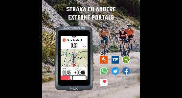 Sigma ROX 12.1 Evo GPS Fietscomputer - White - long Butler GPS out-front houder