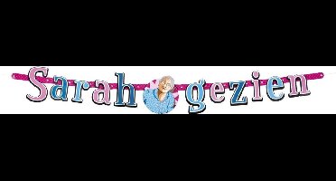 St. Kartonnen Letterslinger Sarah Gezien (130 Cm)