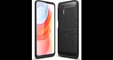 Just in Case hoesje geschikt voor Motorola Moto G Stylus 2021 - Rugged TPU - Zwart