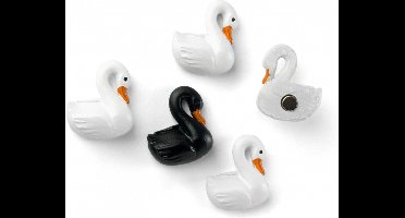 Trendform Magneet - Zwaan - set van 5 verschillende