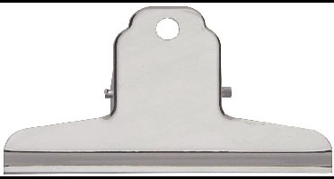 MAUL papierklem bulldogclip 100mm ds 10 verchroomd