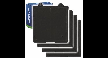 4x Longlife Koolstoffilter voor Gaggenau 00703134 / 703134 (hoog rendement)